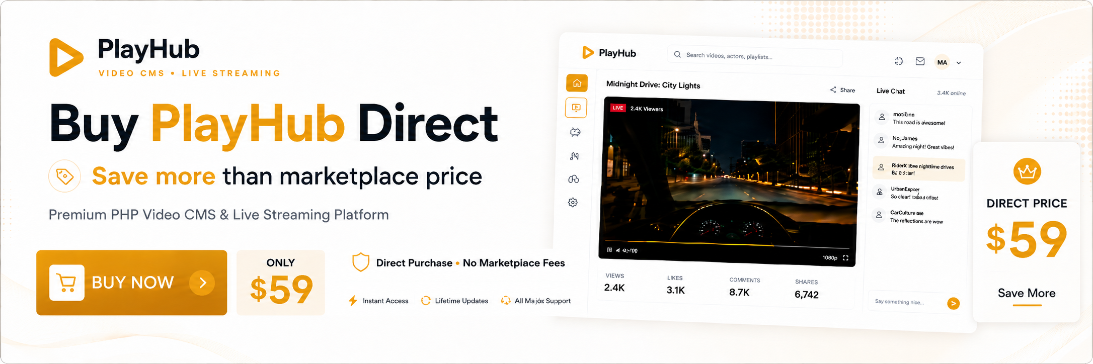PlayHub – The Ultimate PHP Video CMS & Live Streaming Platform - 5